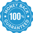 100% Money-back guarantee