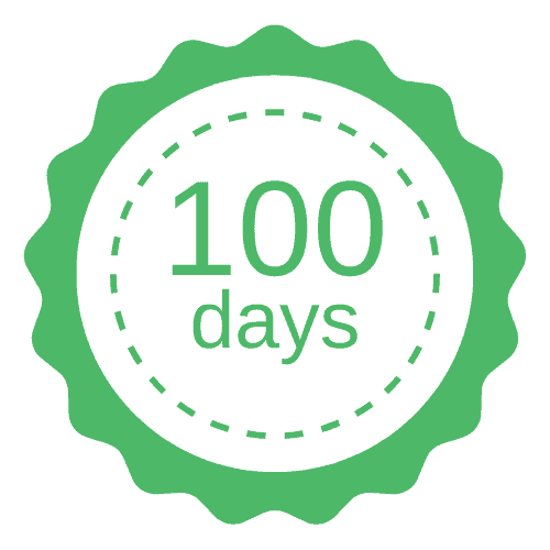 100 Day icon for vet assistant program length