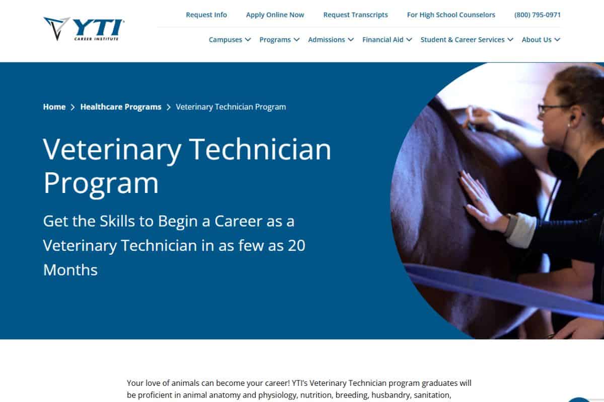 best vet tech school that receives federal aid